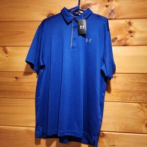 Mens Under Armour Tech Polo